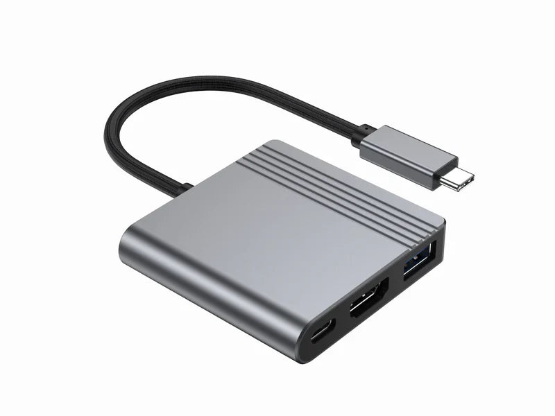 Amaze A320 Aluminum Alloy 3 in 1 Multiport Hub