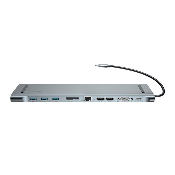 Baseus 11 in 1 Enjoyment Series USB Type-C Hub Gray