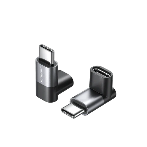 Jsaux DD0008 90° USB-C to USB-C Right Angle Adapter 2Pack