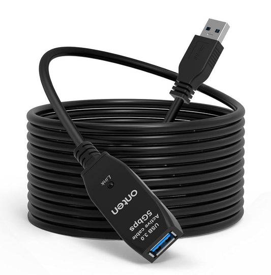 Onten US207 Ultra High Speed USB 3.0 Extension Cable (with chip) 10m