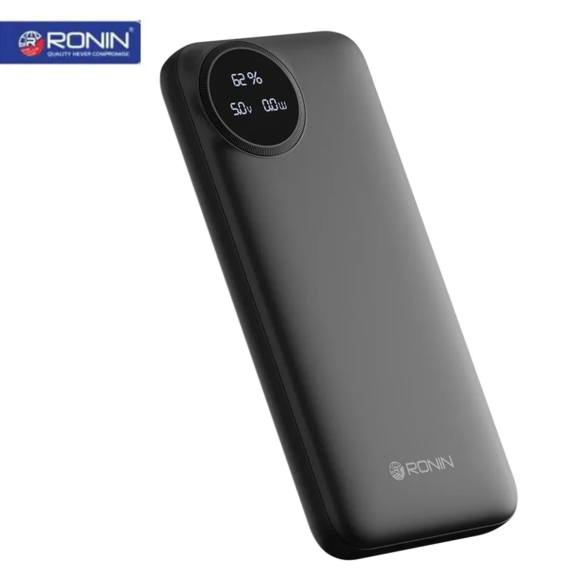 Ronin R-4005 Bigger Digital Display 22.5 Hyper Charge Technology 20W PD Fast Charging 10000MAH Power Bank