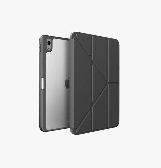 UNIQ Moven Case for iPad Air 10.9" (2022/20) Antimicrobial Charcoal Grey