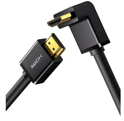 Ugreen 10173 Right Angle 4K 90 Degree HDMI Cable 2m Black