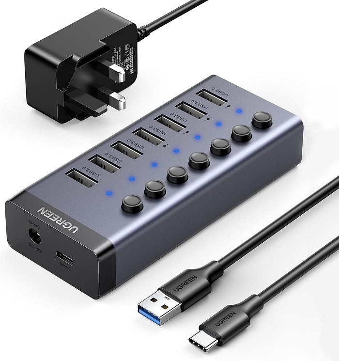 Ugreen 90306 USB 3.0 7 Port Hub