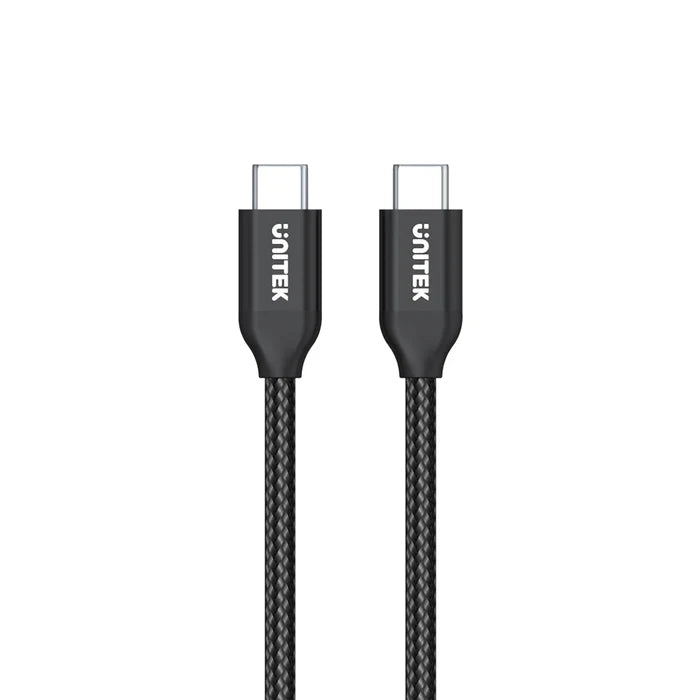 Unitek C14059BK USB-C 100W PD Fast Charging Cable with Data (USB 2.0) 2m