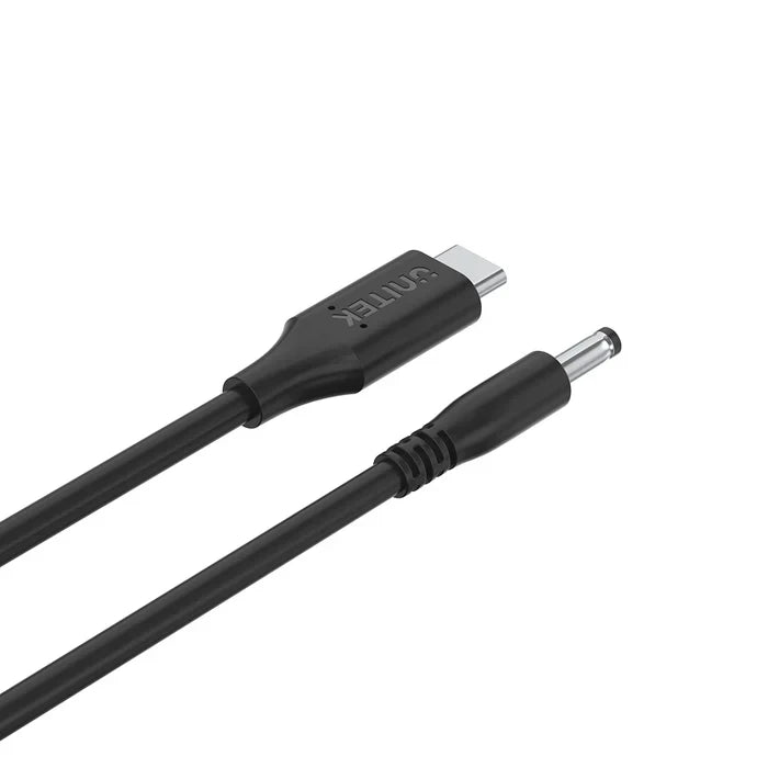 Unitek C14120BK 65W USB C to DC Charging Cable DC Jack 4.5 x 3.0 mm for Dell Laptops