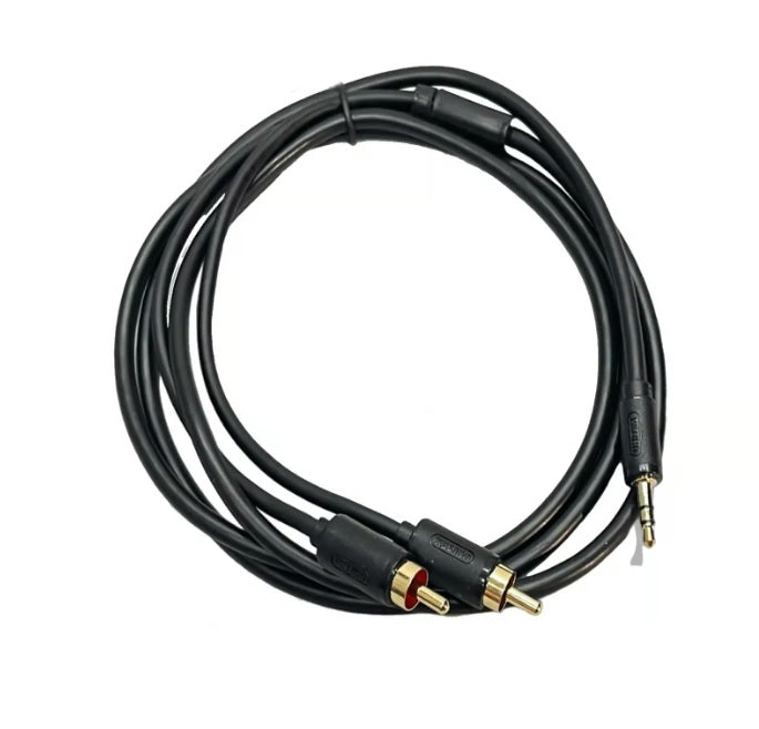 Unitek C9021BK 3.5mm Male to 2RCA Male Audio Cable 1.5m