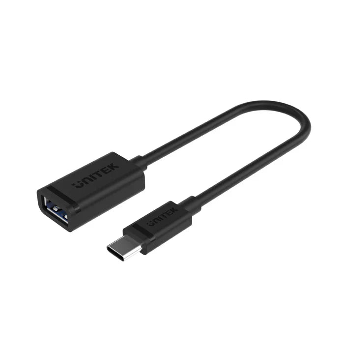 Unitek Y-C476BK USB-C to USB-A Adapter with 5Gbps (USB 3.0) 0.2m